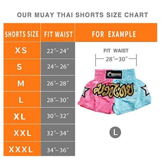 NAMAZU Dragon Muay Thai MMA Boxing Kickboxing Shorts in Black & Gold, Size Large - Picture 11 of 11